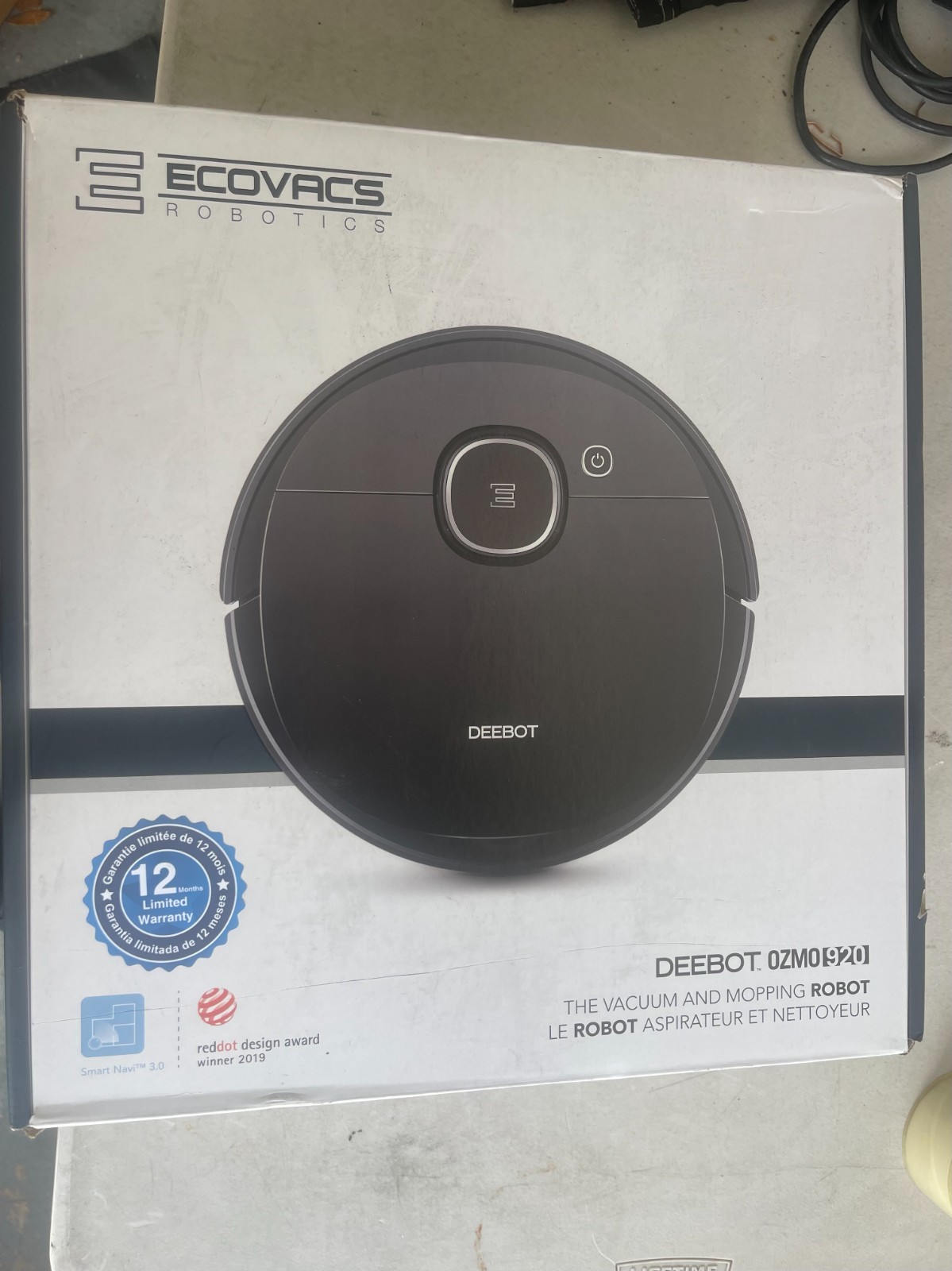Ecovacs DEEBOT OZMO 920 Robot Vacuum Mop