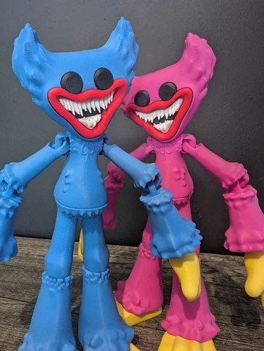 Huggy Wuggy AND Kissy Missy - poppy playtime inspired-homemade