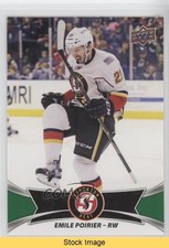 2016-17 Upper Deck AHL Green Emile Poirier #47 READ 0hv6