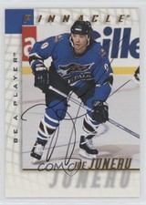 1997-98 Pinnacle Be A Player Auto Joe Juneau #184 Auto 1o3