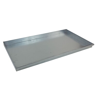 ADB Stahl Wanne 845x490x50mm klein für Chemieschrank verzinkt