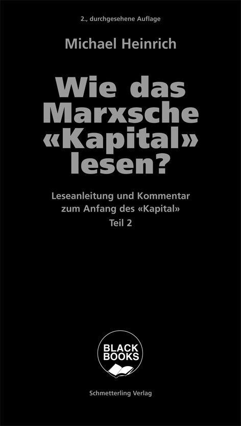 Thumbnail - Michael Heinrich / Wie Das Marxsche Kapital Lesen? Bd. 2