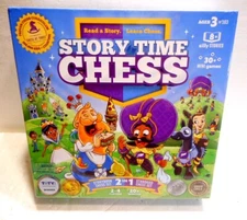 Story Time Chess 8+ Silly Stories 30+ Mini Games Read A Story/Learn Chess NEW