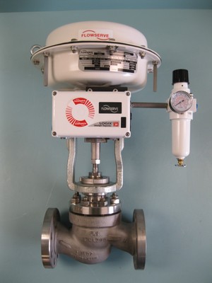 2'' 300# Flowserve Valtek GS Actuated SS Control Valve Logix Positioner NEW P8