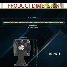 10 20 30 50 Slim Led Light Bar Flood Spot Combo Driving Offroad Ute Atv 4wd 10 20 30 50 Slim Led Light Bar Flood Spot Combo Driving Offroad Ute Atv 4wd