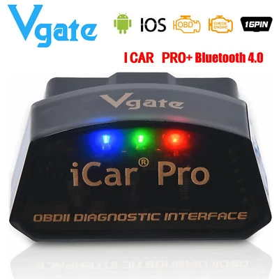 Escáner Vgate iCar Pro ELM327 V2.2 BT4.0 OBD2 código de diagnóstico de coche para Android IOS