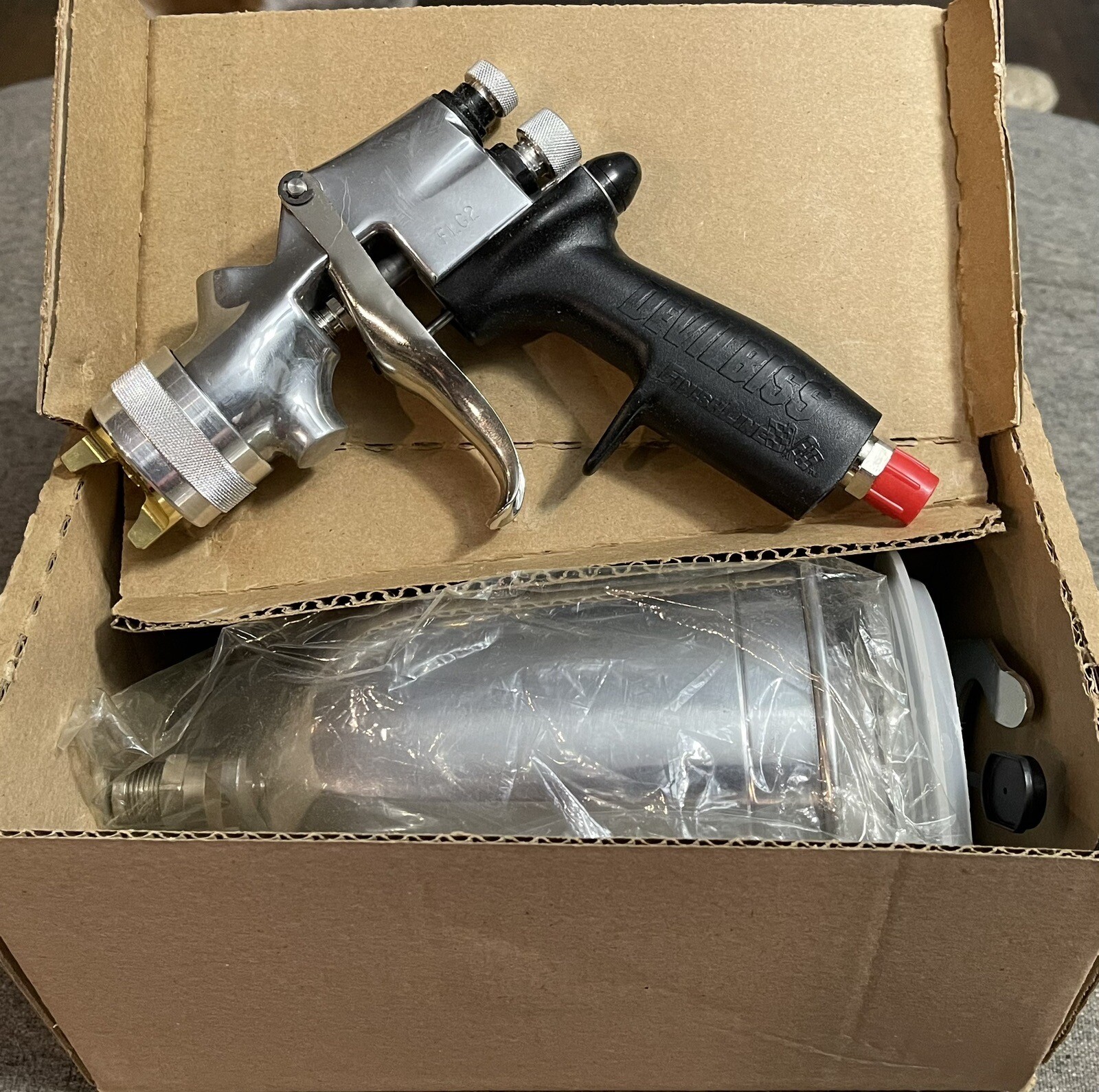 devilbiss finishline spray gun eBay