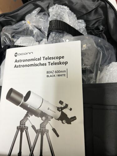 Telescope for Adults High Powered, 80mm Aperture 600mm Telescopes for Adults ... - Picture 4 of 5