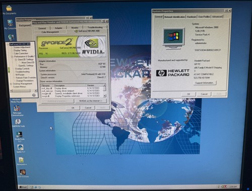 HP Kayak XM600 DUAL Pentium III 800MHz 256MB RAM 40GB Win 2000 Alias Softimage - Picture 3 of 13