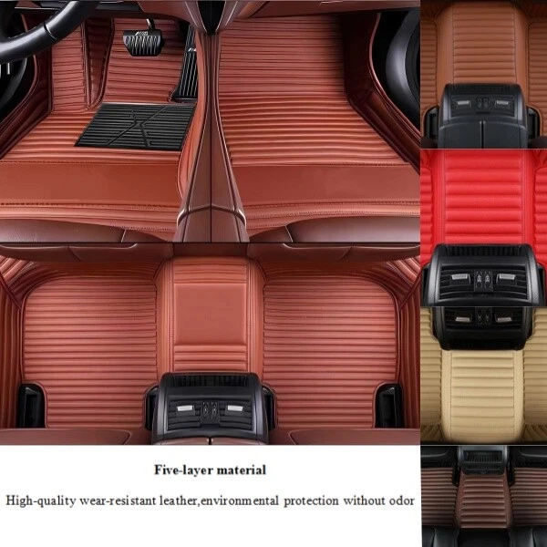 Alfombrillas alfombrillas delanteras traseras para coche Volkswagen Golf/GTI/Golf-R 1999-2025 Foto 4 de 4