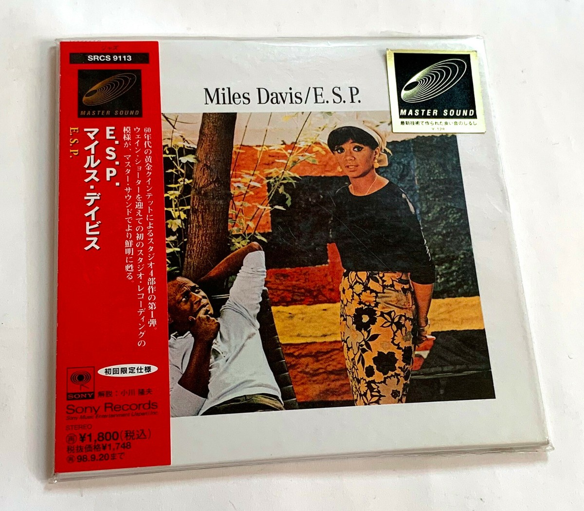 MILES DAVIS E.S.P. JAPAN MINI LP CD 1996 SRCS-9113 w/OBI MILES DAVIS E.S.P. JAPAN MINI LP CD 1996 SRCS-9113 w/OBI