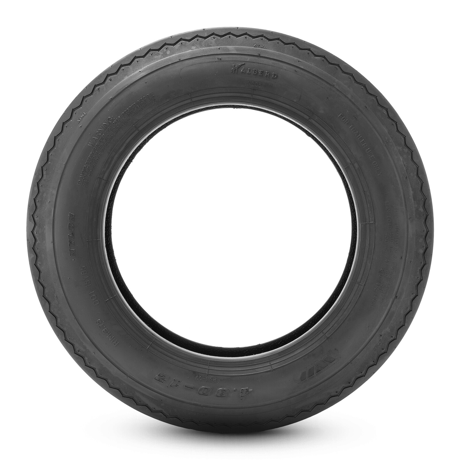 Premium 4.8012 Boat Trailer Tire 6PR 4.80x12 48012 4.8/12 Heavy Duty