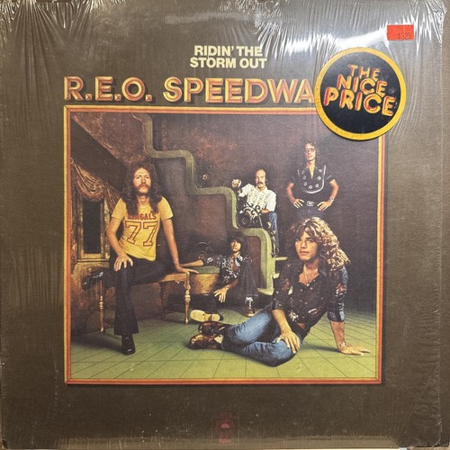 REO SPEEDWAGON Ridin' The Storm Out EPIC PE 32378 VG 1973 - Original Shrink