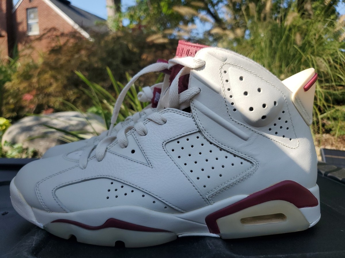 ナイキ エアジョーダン6 レトロ マルーンスニーカー ホワイト 26cm Air Jordan 6 Retro 'Maroon' Release Date. Nike SNKRS