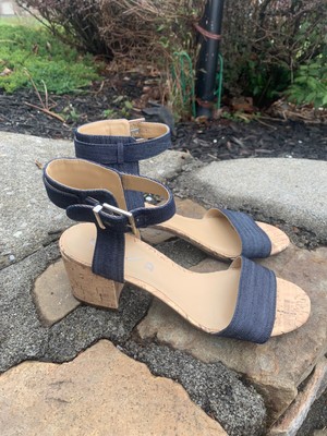 unisa denim sandals