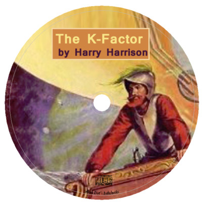 The K-Factor Harry Harrison Science Fiction Adventure Audiobook in 1 Audio CD