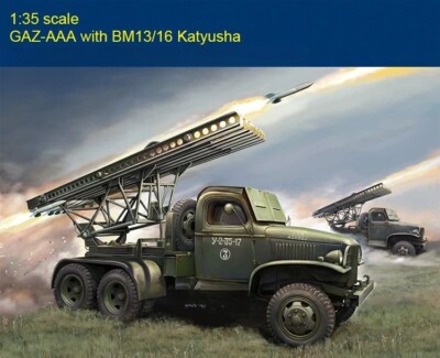 HOBBYBOSS 84572 1/35 Scale ZTL-11 GAZ-AAA with BM13/16 Katyusha plastic  Kit