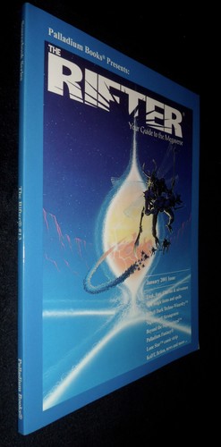 The RIFTER #13 / Russell Brin / Sourcebook Magazines Palladium Books ...
