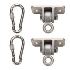 Heavy Duty Swing Hangers 304 Stainless Steel for Wooden Sets Swing Hooks Bracket