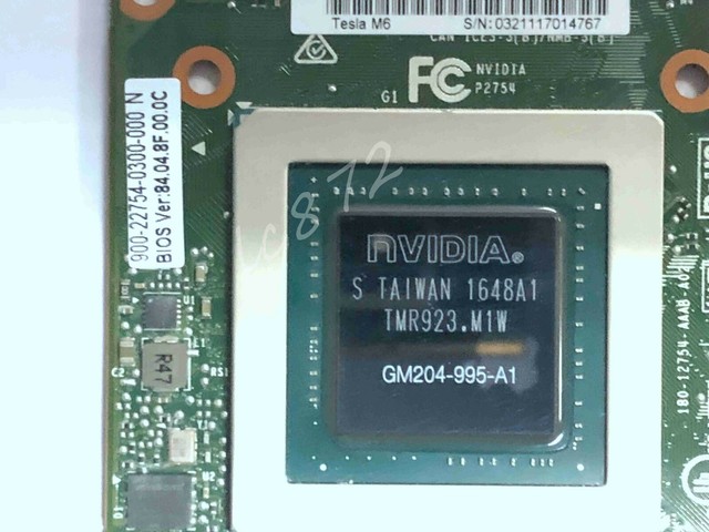 Nvidia tesla m6