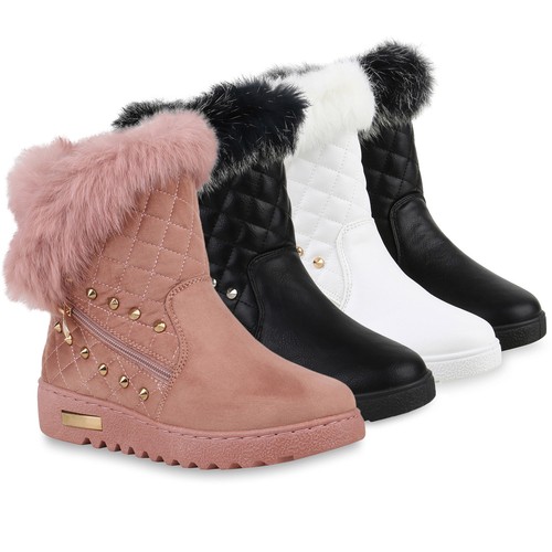 Winter Stiefel Damen Mit Fellfutter - Warme Schneestiefel Für Outdoor