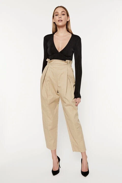Paperbag utility trousers clearance