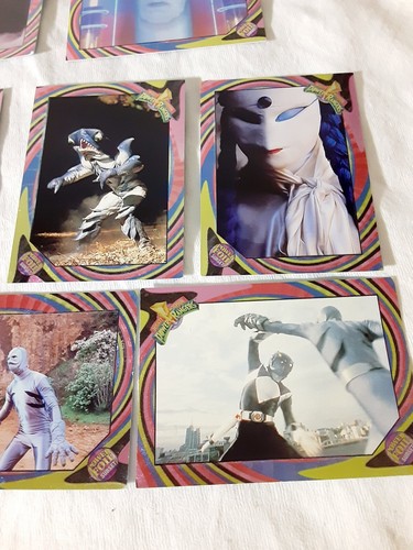 1994 Power Rangers Series 2 Foil Cards Lot + Cards - Picture 2 of 12