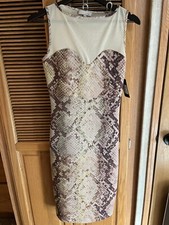 Guess Dress Size M New With Tags Snake Print