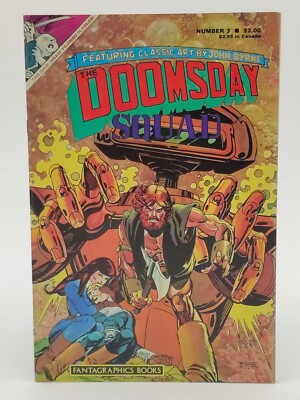 The Doomsday Squad #3 Fantagraphics Comic Book 1986