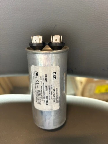 EMERSON 014-0064-08 - CAPACITOR,RND 40MFD,370V