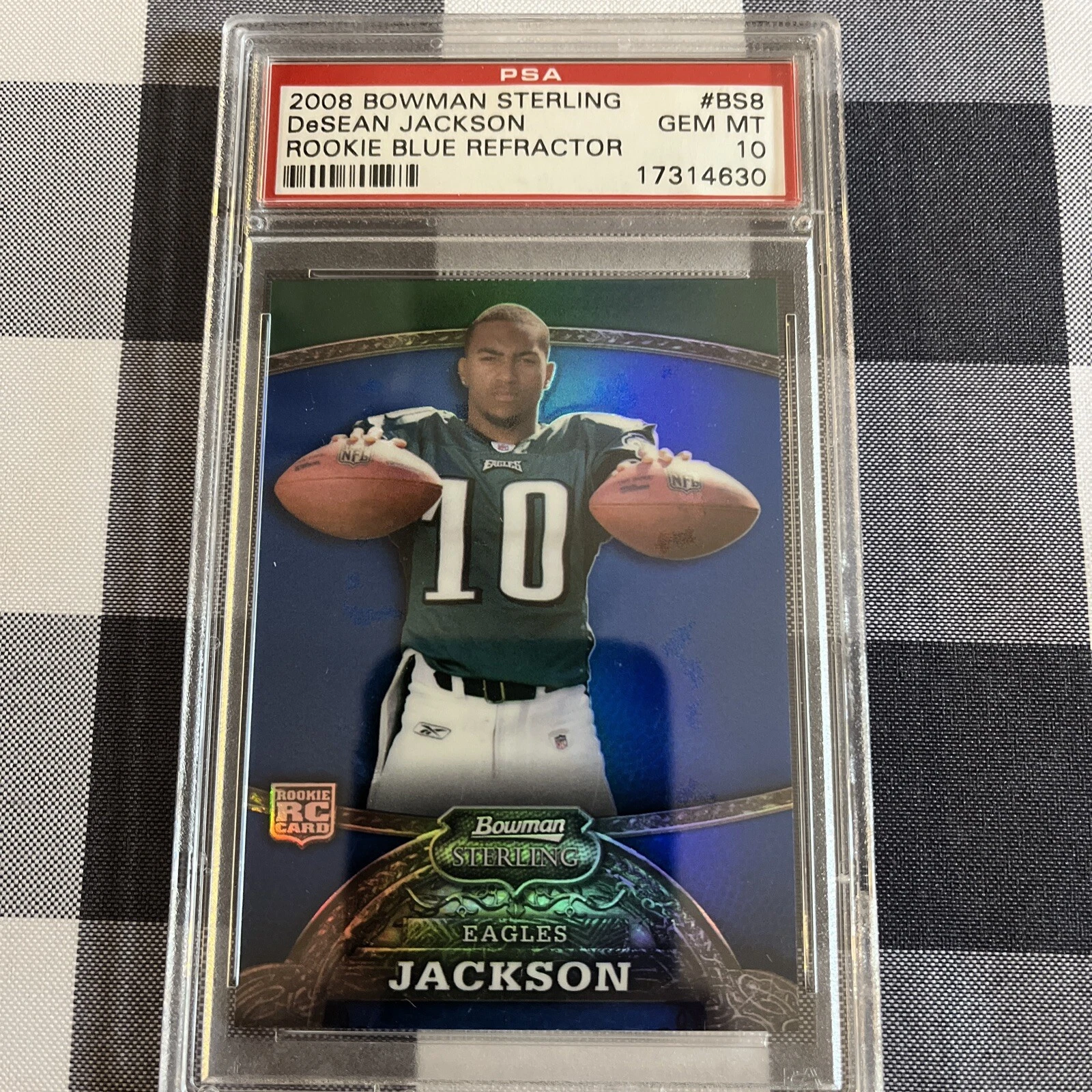 DeSean Jackson Bowman Sterling Rookie Blue Refractor #BS8 Base