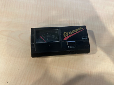 Korg Model GT 2 Guitar Tuner Analog Meter 994 UNTESTED