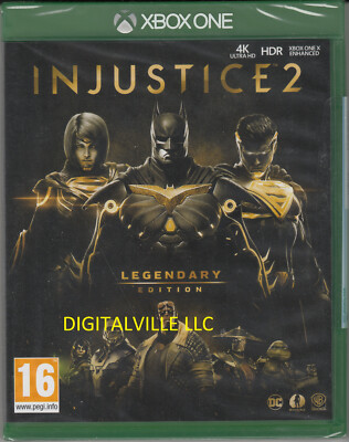 Injustice 2 Legendary Edition Xbox One Brand New Factory Sealed