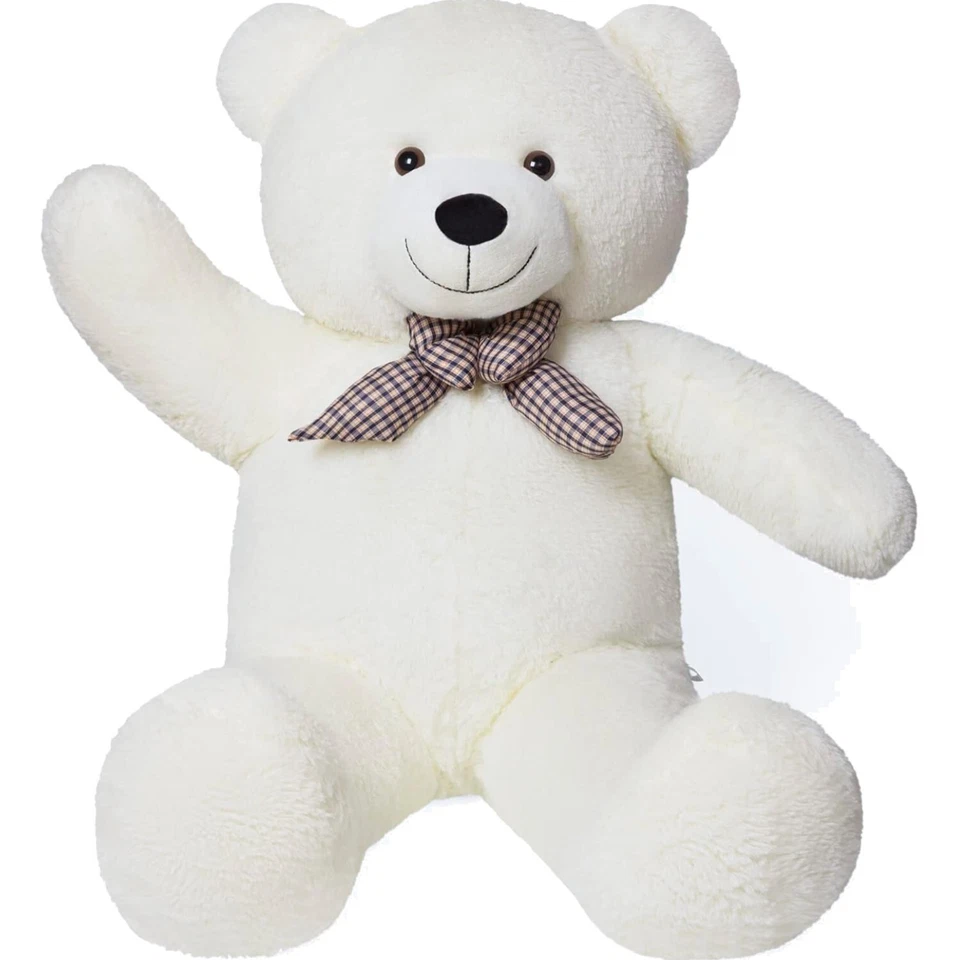 YunNasi Riesen Teddybär XXL 120 cm - Superweiches Kuscheltier für Kinder