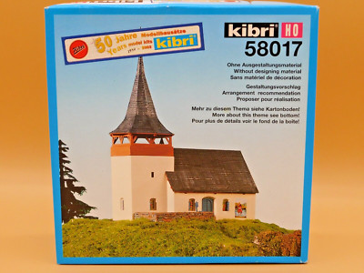 KIBRI 58017 Dorfkirche ''St. Christophorus'' H0 - ungebaut - Noch Orginal verpackt