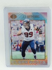 J.J. Watt 2019 Panini Illusions Football - Clear Shots - Houston Texans