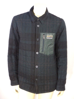 Patagonia Men's RECYCLED DOWN SHIRT JACKET Green Size MEDIUM
