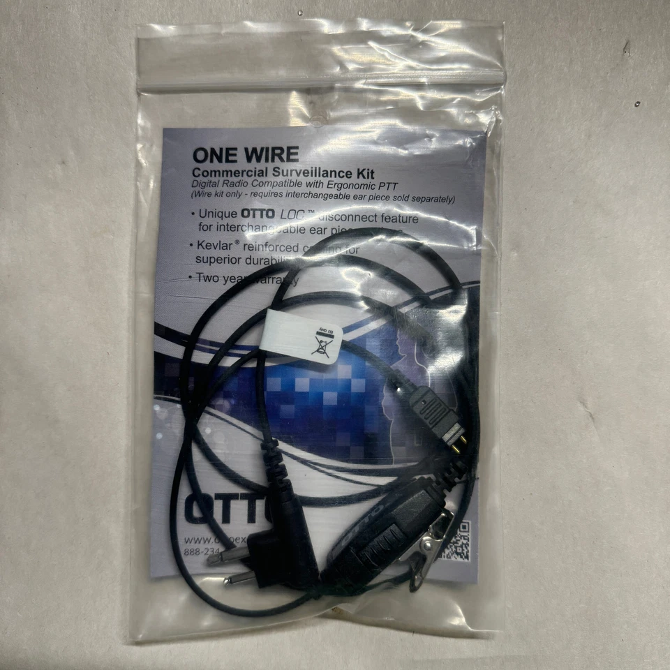 OTTO Surveillance Kit: 1 Wires, Single Pin, E1-1W2VD131 - Image 2 of 3