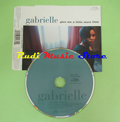Single CD Gabrielle Give Me A Little More Time 1996 Germany 850 467-2 (S17)