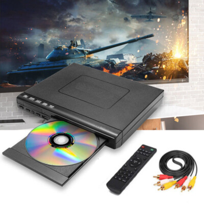 2025 DVD Player Region Free with Remote Control USB Multi Region
