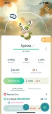 Shiny Spinda 4 - TRADE 20k stadust - Registered Shiny Spinda already require