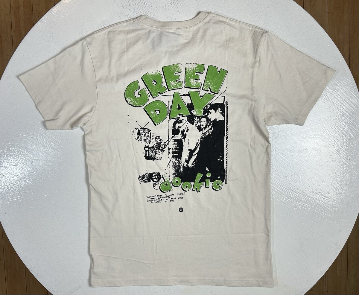 Green Day Dookie Graphic T Shirt By Stance Short Sleeve Men's Size