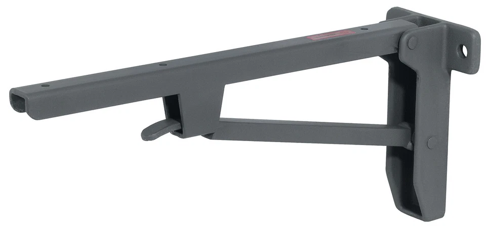 Staffa Pieghevole Scaffale Unità Supporto Resistente Carico Max 500kg x 1pz Hebgo Hafele