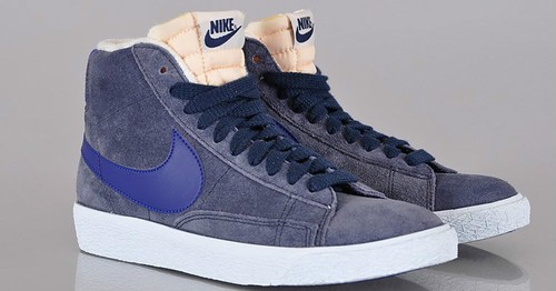 NR.38.5 NIKE Blazer Mid Premium Shoes Gym Shoes Woman 518171-402 | eBay