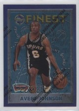 1995-96 Topps Finest Avery Johnson #97 0c4