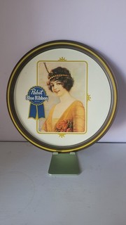 Vintage Pabst Blue Ribbon Tip Tray