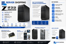 HP Z4 G4 3.60GHz Xeon W-2123 64GB DDR4 256GB NVMe SSD  FREE Nvidia NVS 310  750W
