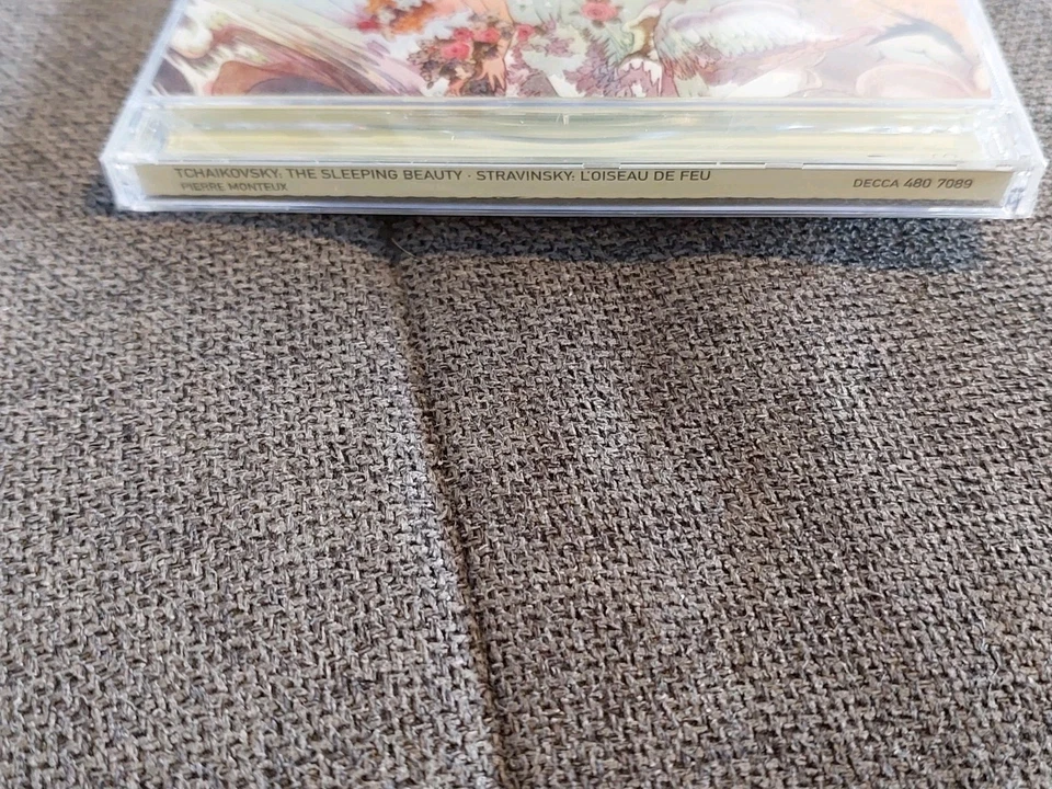 Tchaikivsky La Bella Durmiente Stravinsky L'Oiseau De Feu Monteux CD Nuevo  Foto 3 de 3