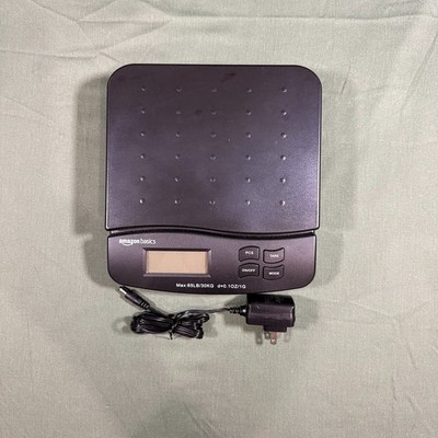 Amazon Basics Digital Shipping Scale 65lb 30kg Postal Package Scale AC Adapter