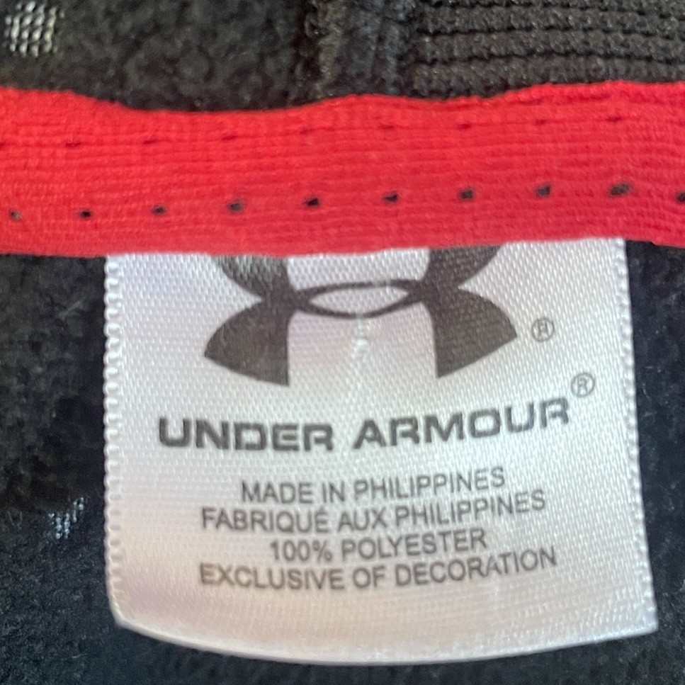 Under Armour Men's Jacket MEDIUM Dot Pattern Blac… - image 13